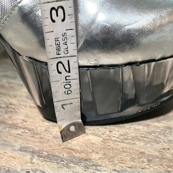 N.Y.L.A heeled laced platform heeled shoes with mesh - Picture 12 of 16